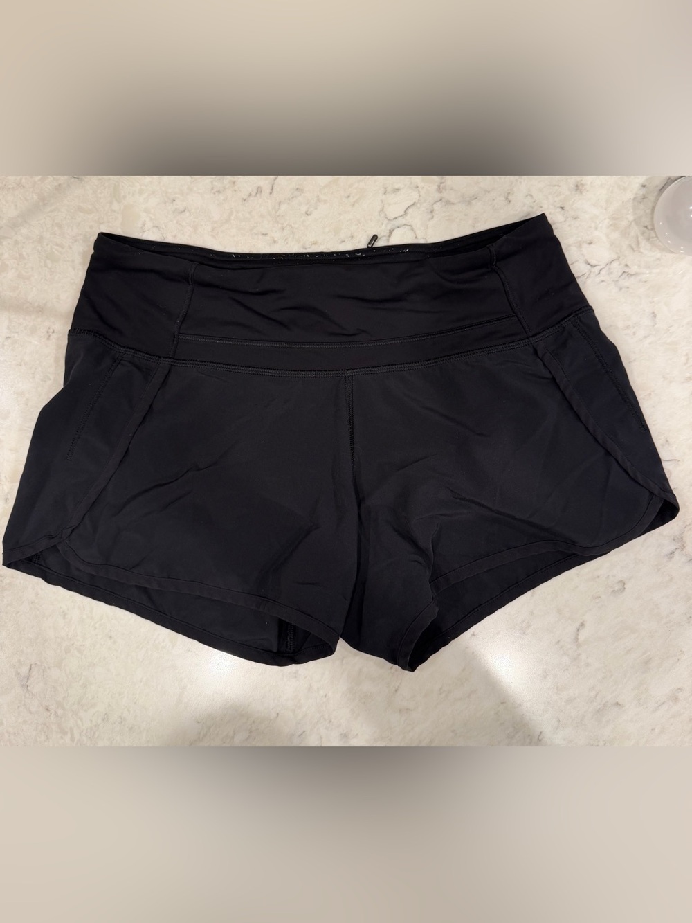 lululemon athletica Black High-Rise Athletic Shorts